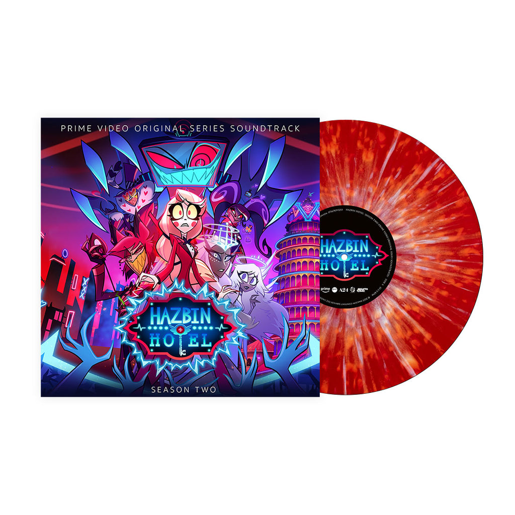 Hazbin Hotel Season Two (Original Soundtrack) Hazbin Splatter Vinyl L