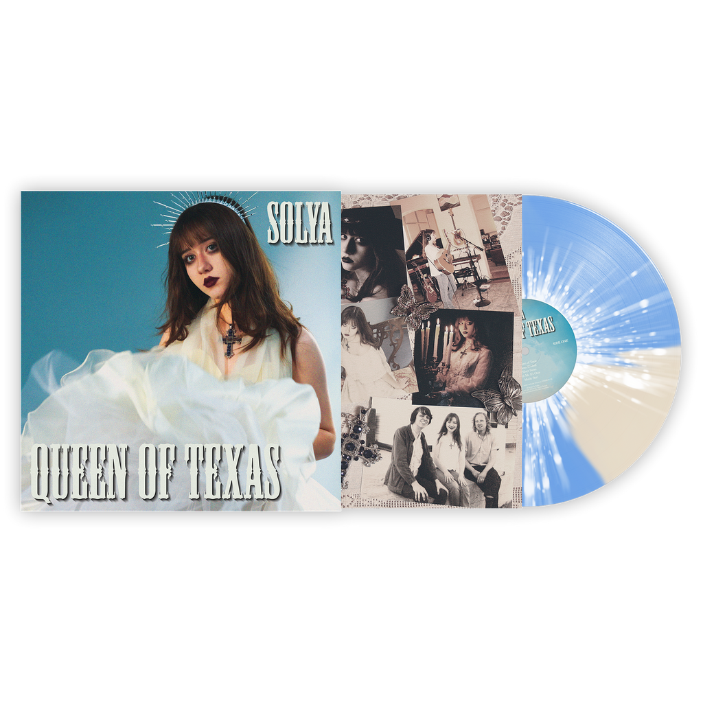 Solya - Queen of Texas Blue & Pearl Vinyl LP (Spotify Fans First