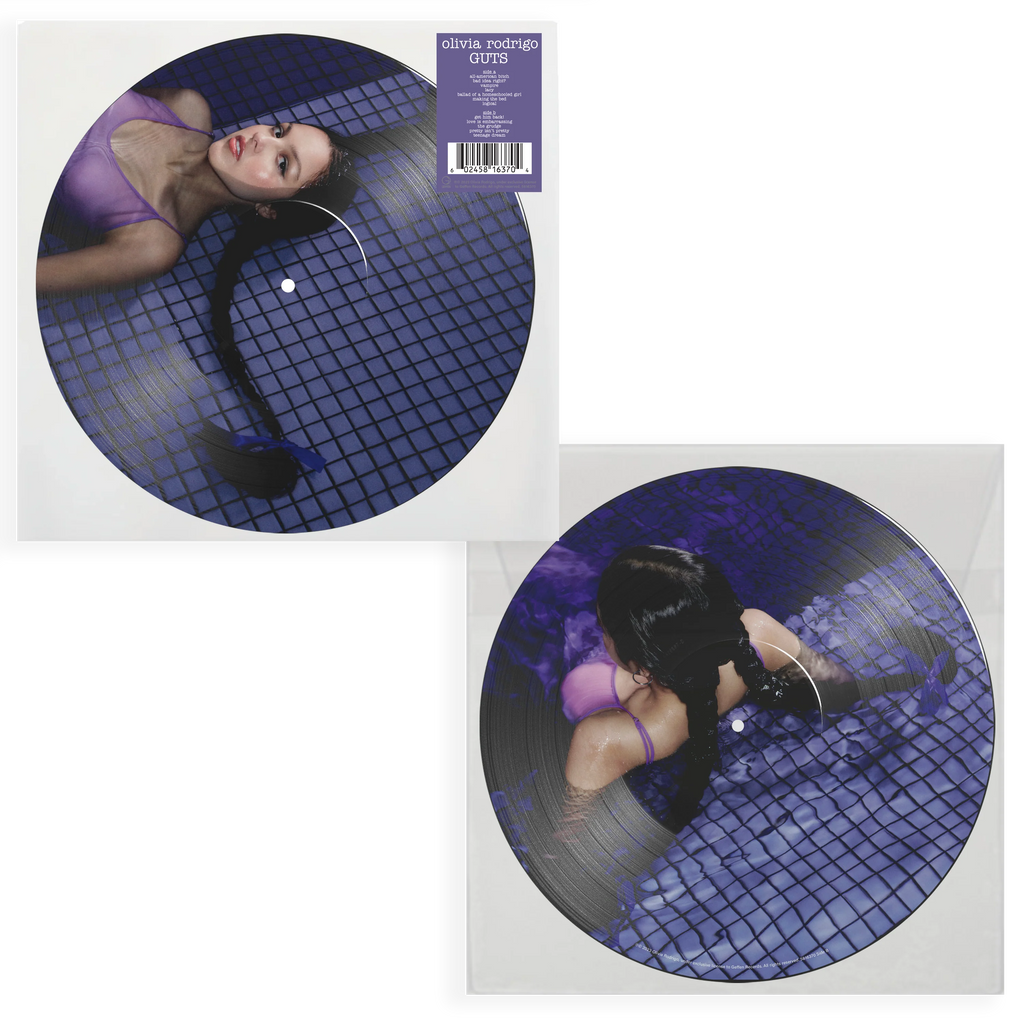 Olivia Rodrigo - Guts T Vinilo Azul. Limitado – RepDiscosPeru