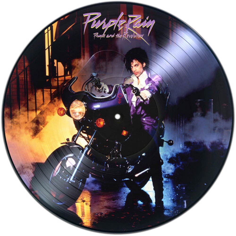 Prince - Purple Rain Exclusive Limited Edition Picture Disc Vinyl LP ...