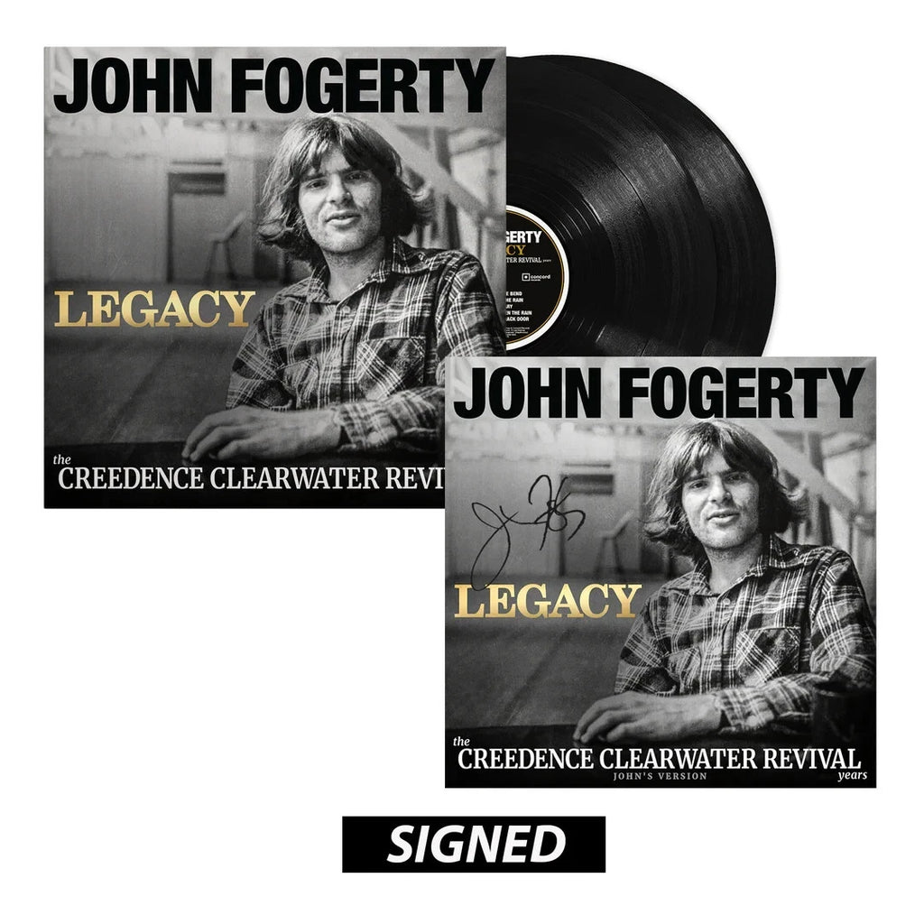 JOHN FOGERTY signed autographed album COA Hologram