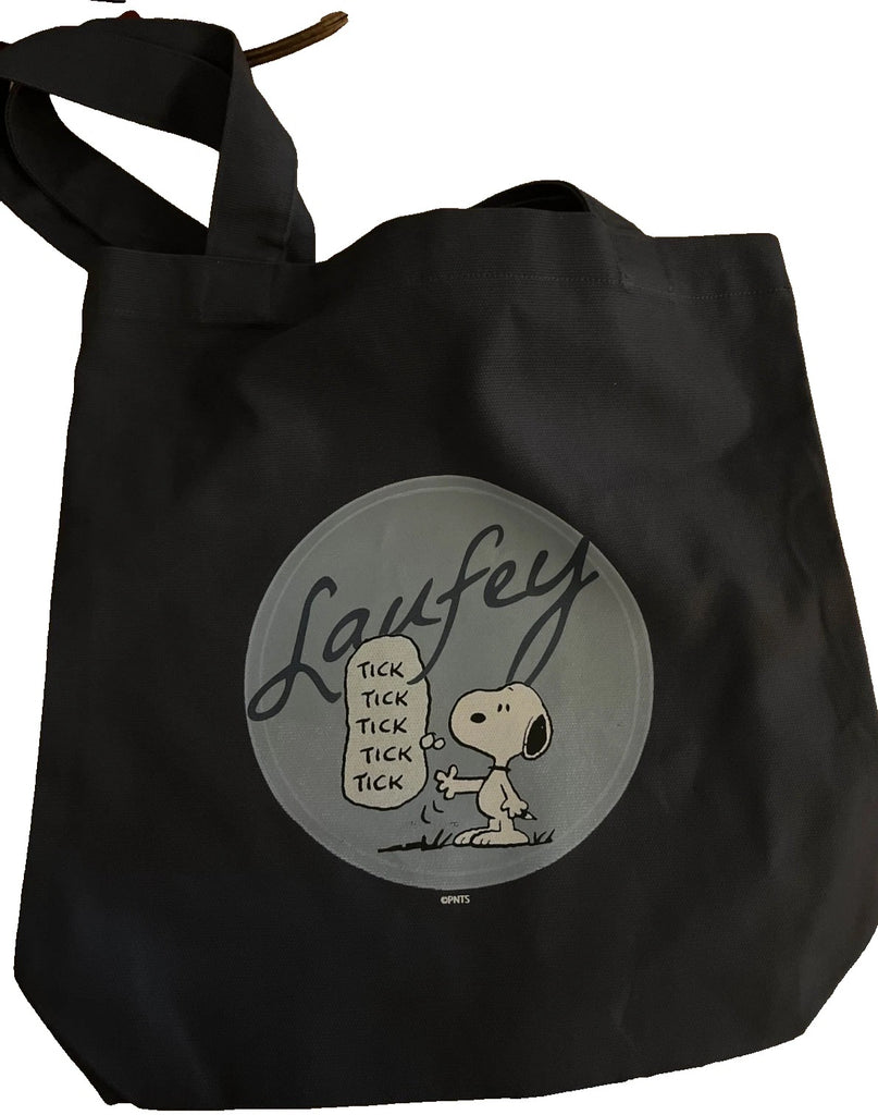 Laufey Tour exclusive Snoopy Peanuts Tick Tick Tick tote bag