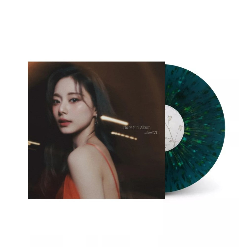【匿名配送】TZUYU　ツウィ　LP　レコード　abouTZU　新品　アナログ盤 TZUYU (TWICE) – AbouTZU Exclusive Galaxy Green Vinyl LP – Vinceron