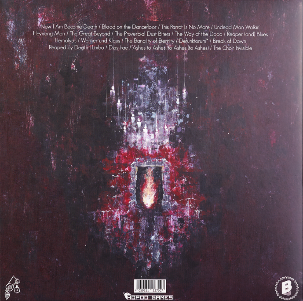 Chris Christodoulou Deadbolt OST Exclusive White Color Vinyl 2x LP