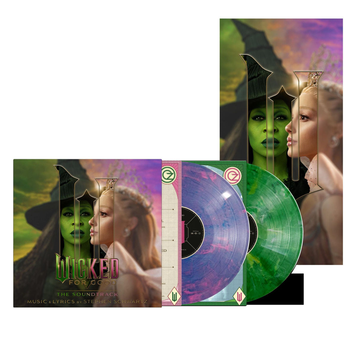 Wicked For Good - Original Soundtrack [Pink/Blue/Green Marbled