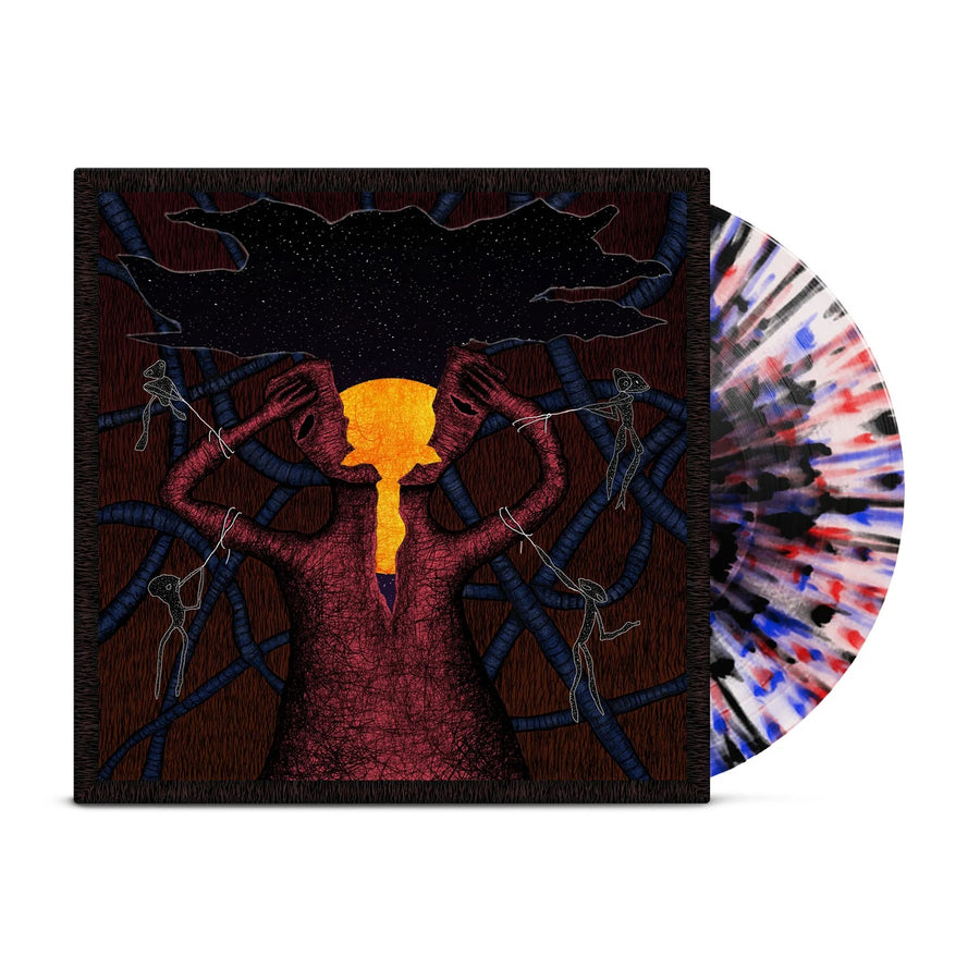Hail The Sun - Divine Inner Tension Exclusive Limited Edition White W/ Opaque Red, Black & Blue Splatter Color Vinyl