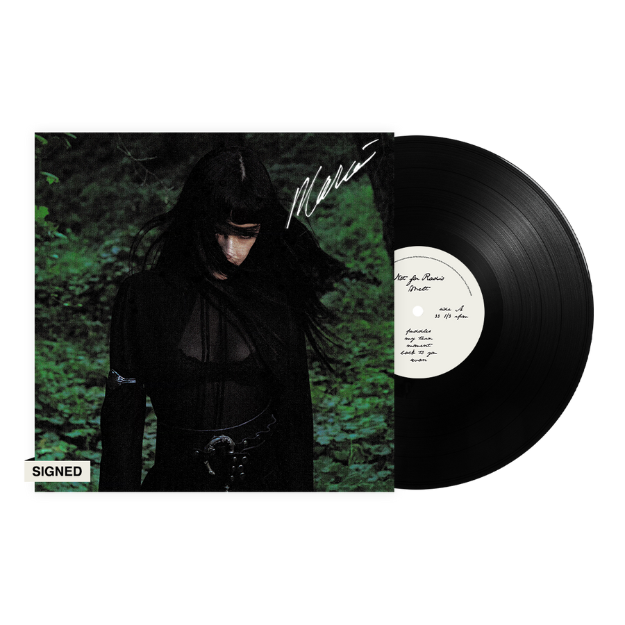 Melt Midnight Black Vinyl LP, Not for Radio (Cover Signed by María)