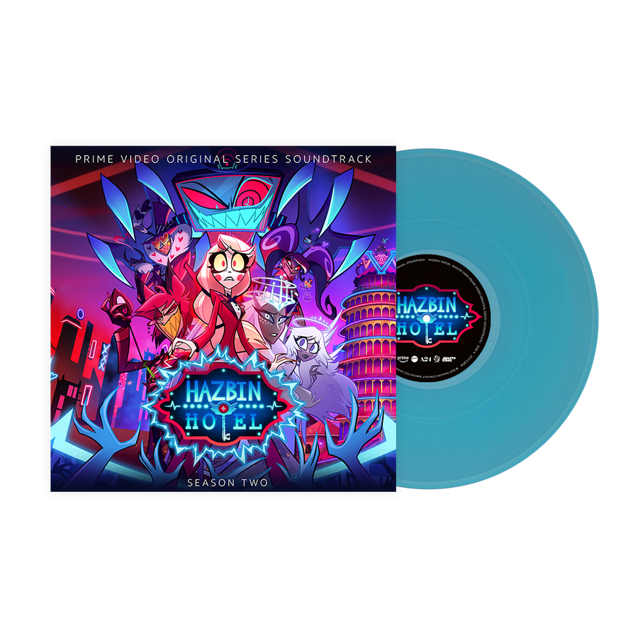 Hazbin Hotel: Season Two (Original Soundtrack) VoxTek Blue Clear Vinyl LP