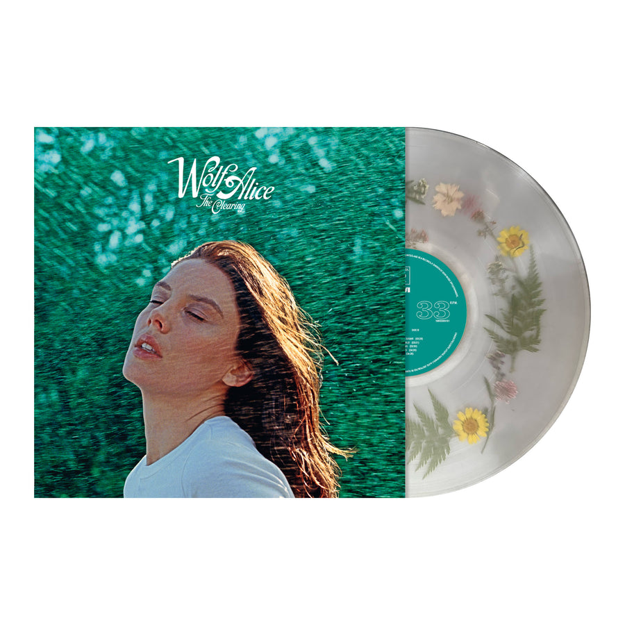 Wolf Alice the Clearing Exclusive Flower Filled Vinyl LP with Pull-Out Booklet [Alternative Cover]