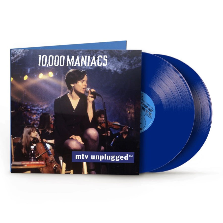 10,000 Maniacs - MTV Unplugged Exclusive Limited Translucent Blue Color Vinyl 2x LP