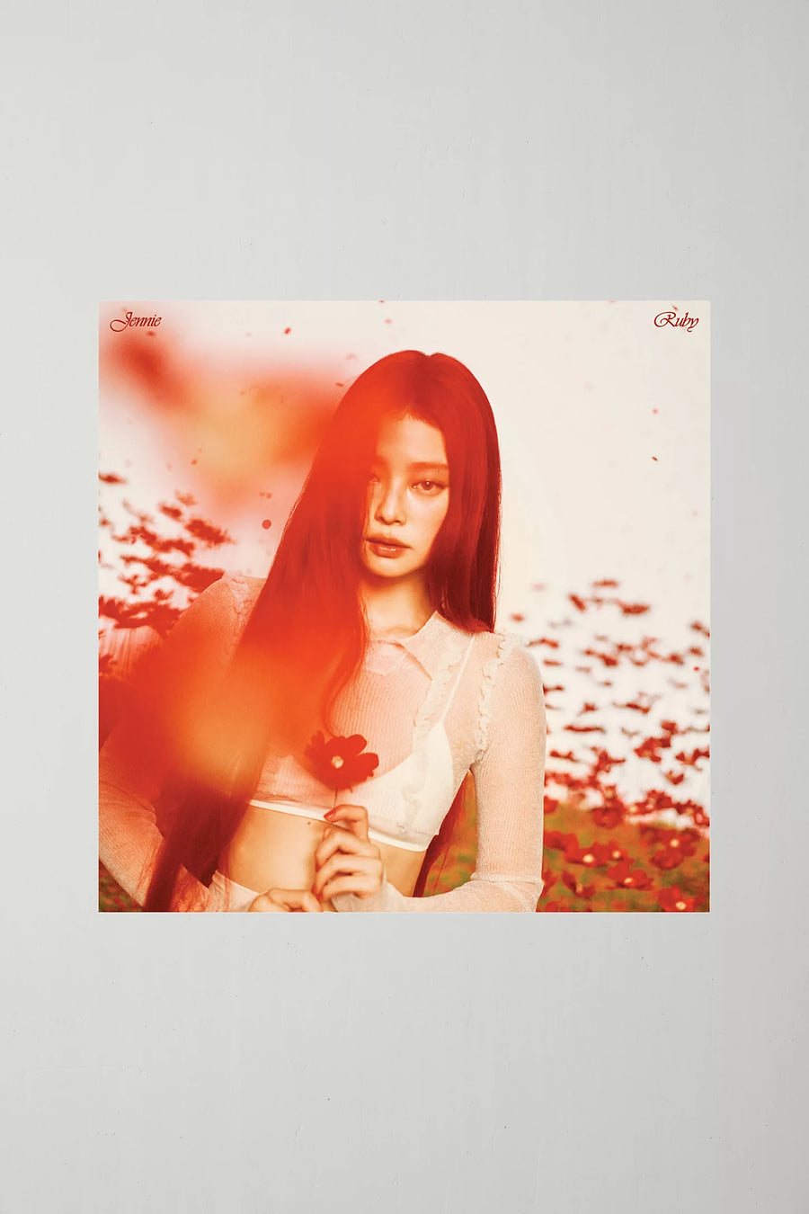JENNIE - Ruby Exclusive Limited Edition Translucent Red Colored Vinyl LP