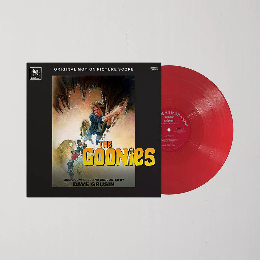 Dave Grusin - The Goonies Original Motion Picture Score Exclusive Limited Edition Inferno Red Colored 2x Vinyl LP