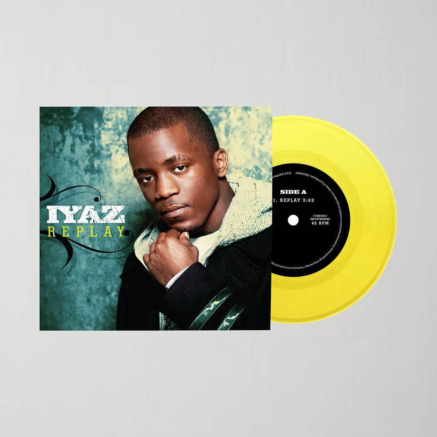 Iyaz - Replay/Solo Exclusive Yellow 7-inch Single Vinyl
