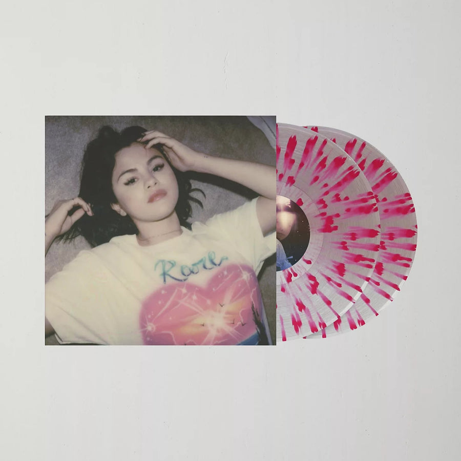 Selena Gomez - Rare Pink White Splatter Vinyl 2LP Record