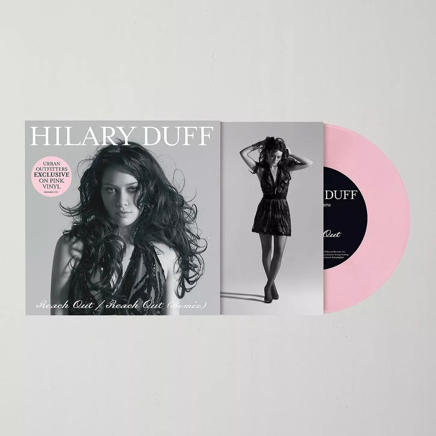 Hilary Duff - Reach Out Exclusive Pink Color  7-inch Vinyl Single /3000 Copies