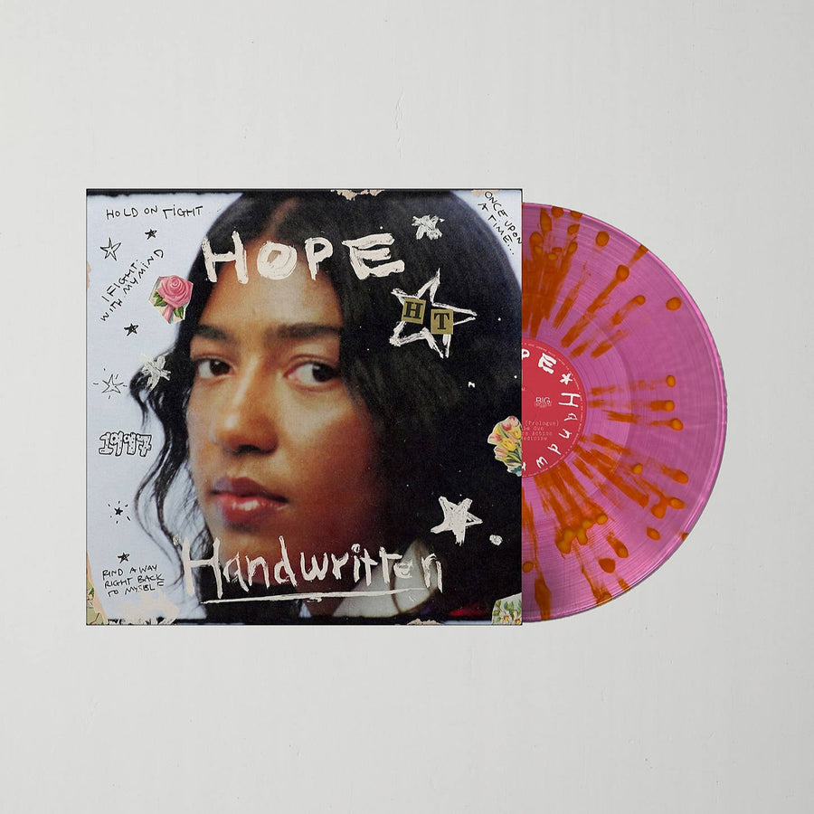 Hope Tala - Hope Handwritten Transparent Pink with Yellow Splatter Vinyl LP