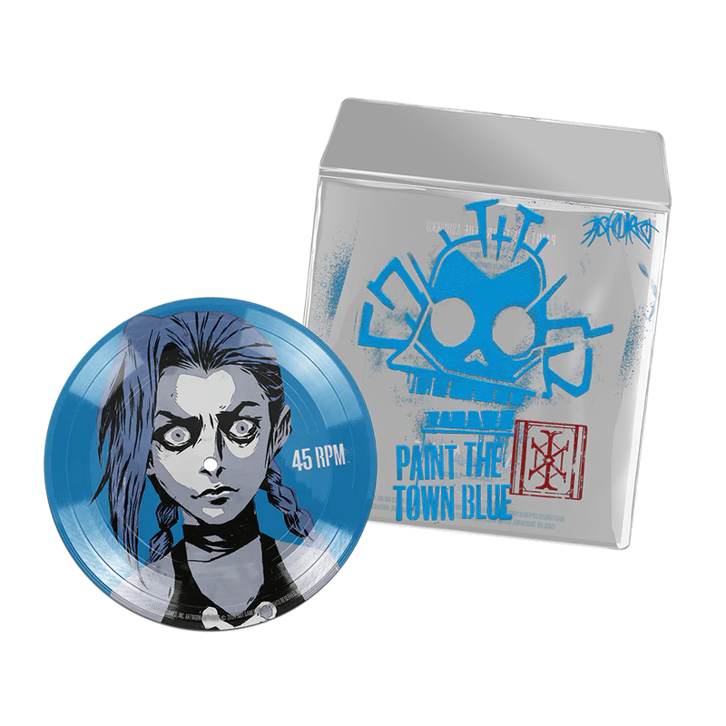 Ashnikko Paint The Town Blue (Jinx Picture Disc Vinyl) Arcane Season 2 Soundtrack