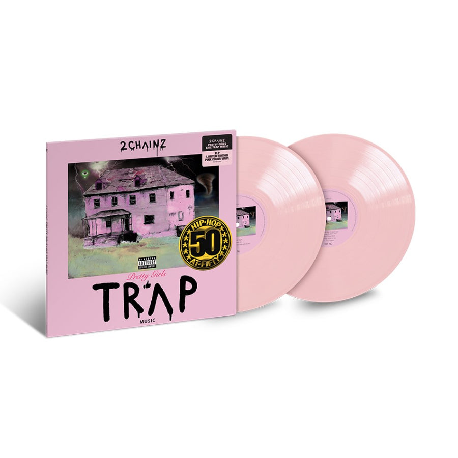 2 Chainz - Pretty Girls Like Trap Music Exclusive Limited Baby Pink Color Vinyl 2x LP