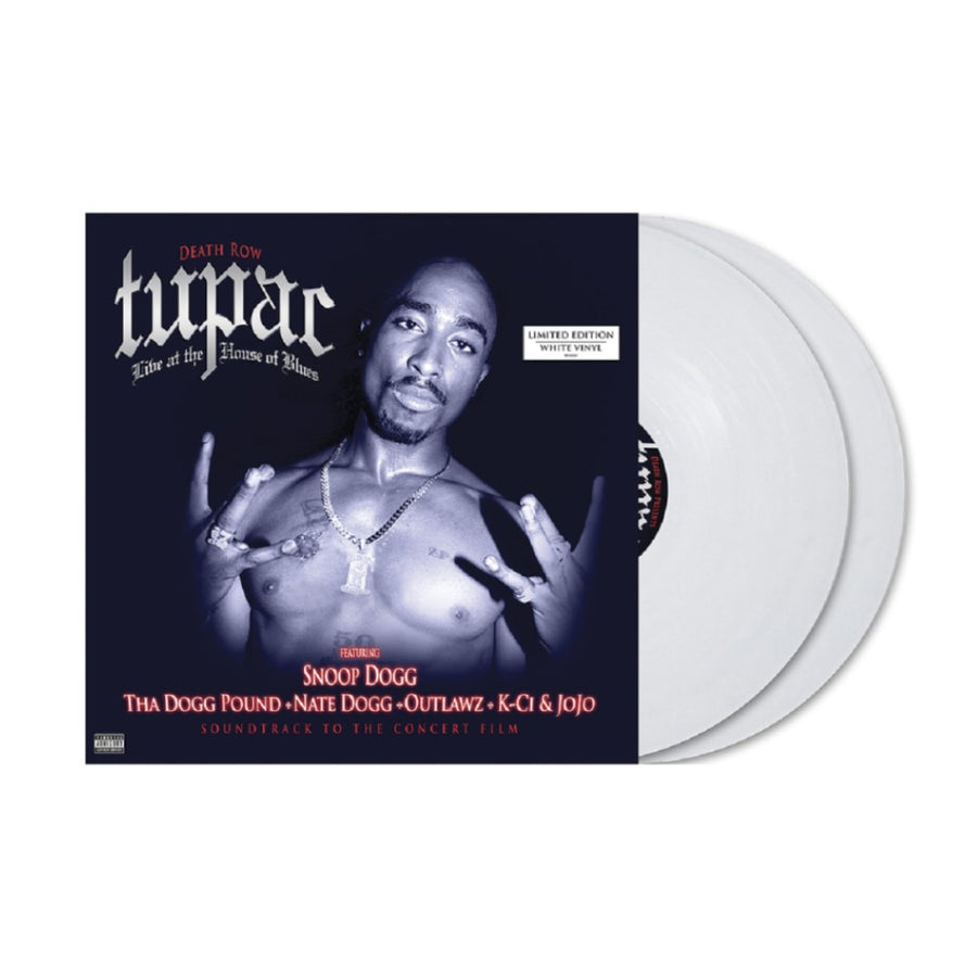 2PAC - Live At The House Of Blues Exclusive Limited White Vinyl 2x LP