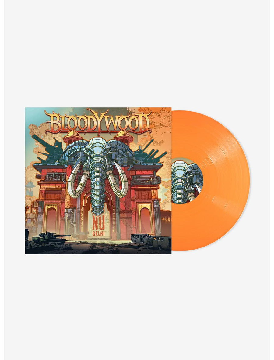 Bloodywood Nu Delhi Exclusive Opaque Tangerine Color Vinyl LP