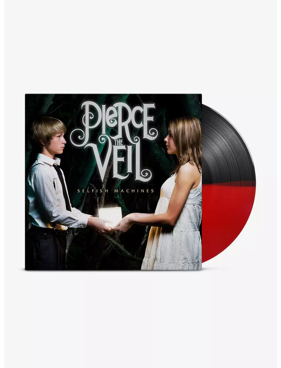 Pierce The Veil - Selfish Machines Exclusive Red/Black Split Vinyl LP #1000