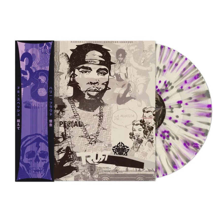 38 Spesh & Harry Fraud - Beyond Belief Exclusive Limited Edition Silver & Purple Splatter Colored Vinyl LP Alternate Cover Art