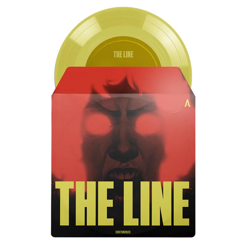 Twenty One Pilots, The Line Vinyl Record, 7 Inch, Canary Yellow, League of Legends Arcane Season 2 Soundtrack