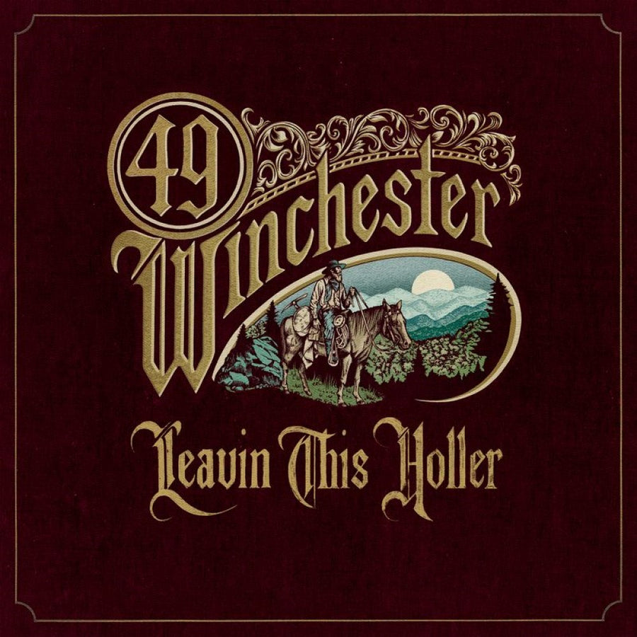 49 Winchester - Leavin' This Holler Exclusive Limited Coke Bottle Clear/Orange Swirls Color Vinyl LP