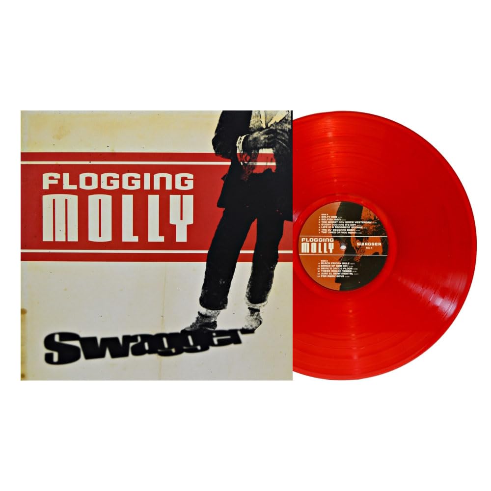 Flogging Molly Swagger Red Vinyl LP Record – Vinceron