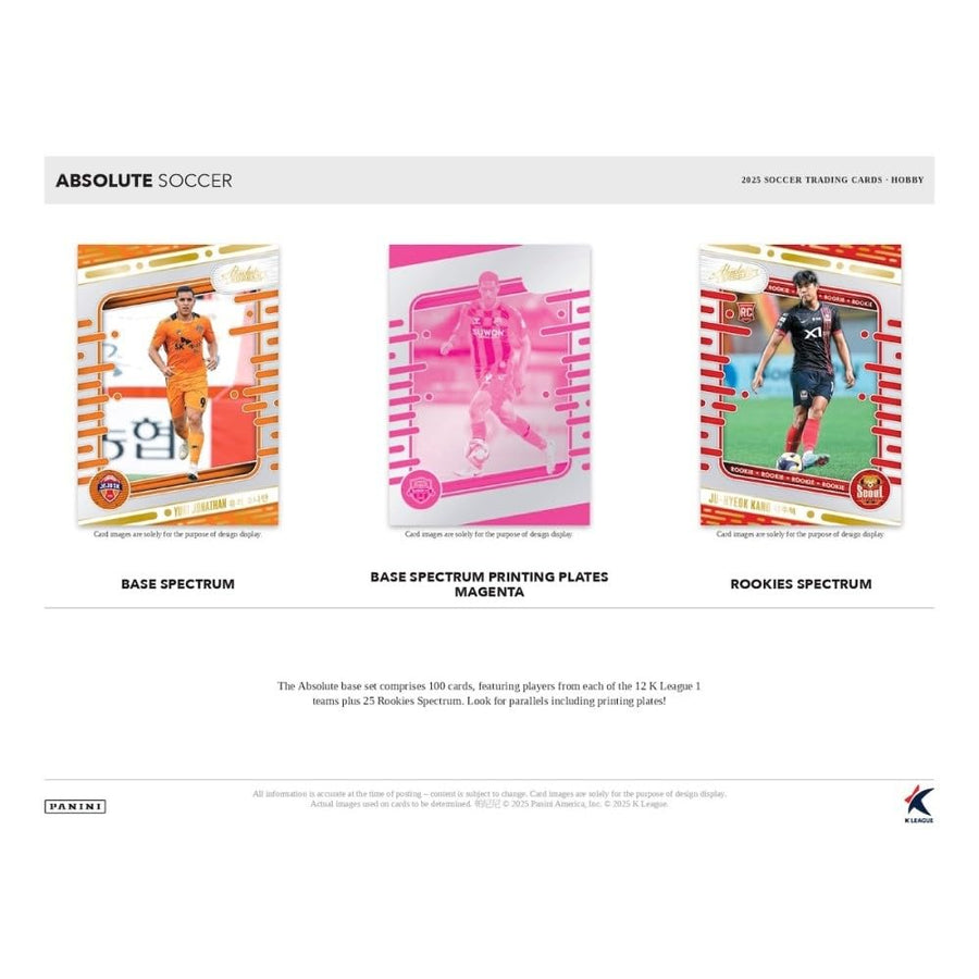2025 Panini Absolute K League Soccer Hobby Trading Card Box (3