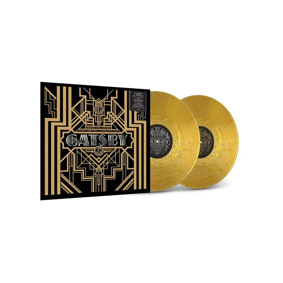 THE GREAT GATSBY DELUXE EDITION SOUNDTRACK ON GOLD NUGGET 2LP