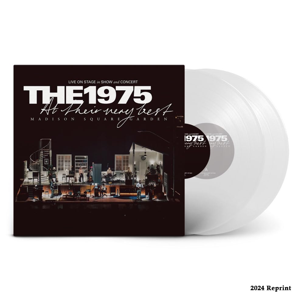 THE 1975 IV クリアレコード THE 1975 At Their Very Best Live from MSG Clear Vinyl 2LP (2024
