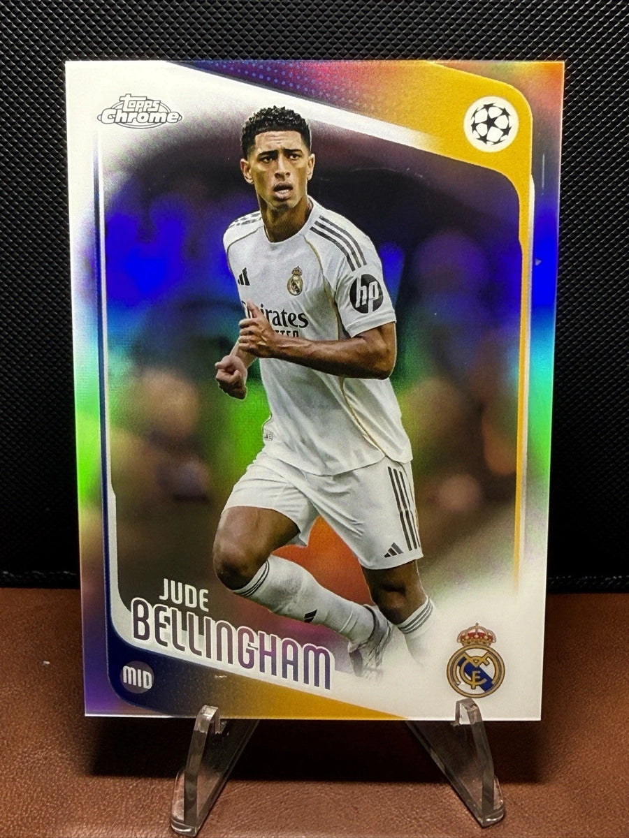 JUDE BELLINGHAM 2025-26 Topps Chrome UEFA UCC refractor #64