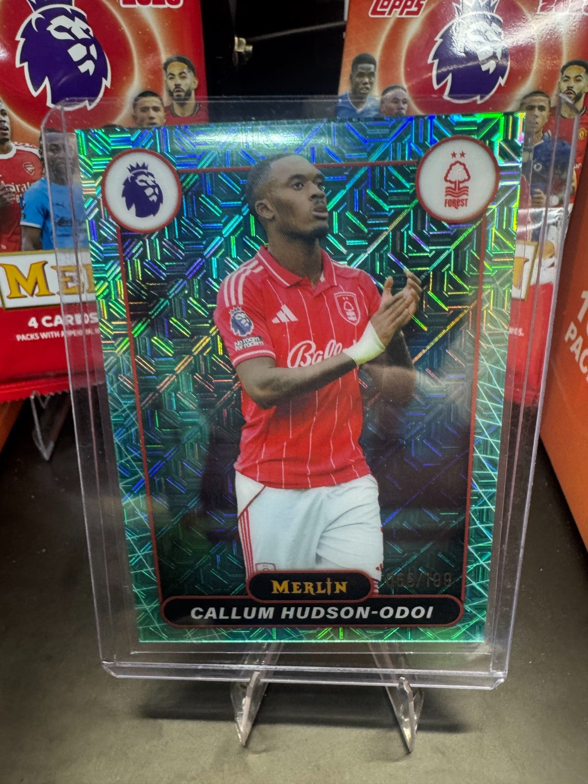 2026 Topps Marline Premier League Callum Hudson-Odoi Refractor