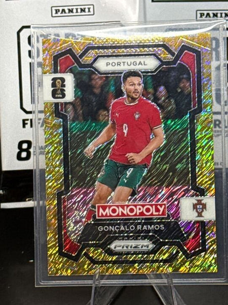 2026 Panini Prizm FIFA World Cup #30 Gonçalo Ramos Portugal Gold