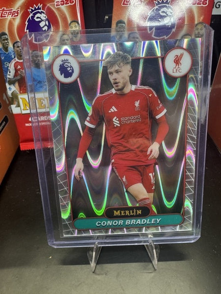 2026 Topps Merlin Premier League #119 Conor Bradley, Liverpool FC