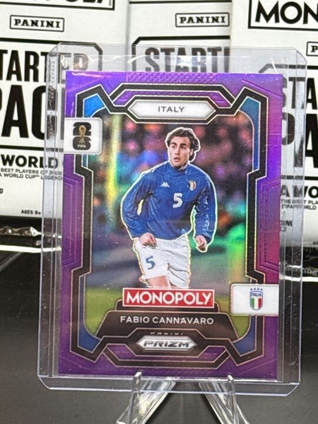 2026 Panini Prizm FIFA World Cup Card #36 Fabio Cannavaro - Italy