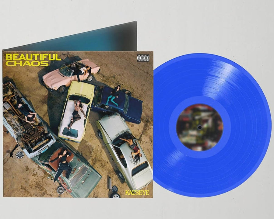 Beautiful Chaos Neon Blue Color Vinyl LP, KATSEYE – Vinceron