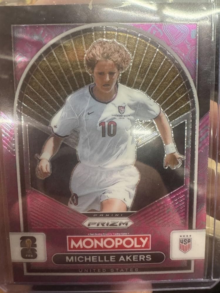 Panini Prizm WC 2026# 90 Michelle Akers US, Pink Stars – Vinceron