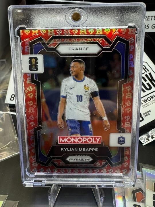 Panini Monopoly Prizm WC 2026 Kylian Mbappe France Free Parking