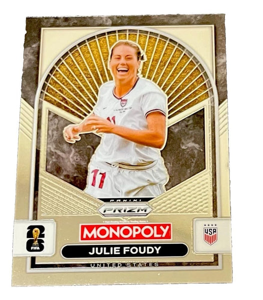 Panini Prizm Monopoly WC 2026#93 Julie FOUDY Prizm Parallel United