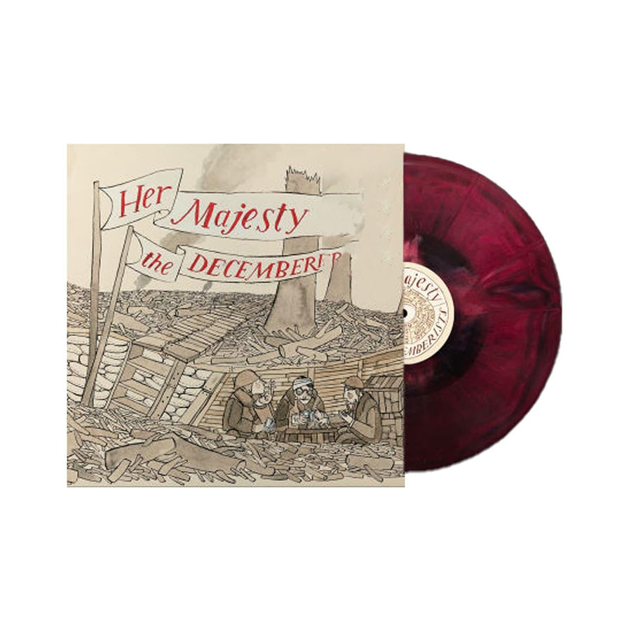 Her Majesty The Decemberists Cherry Bomb Splash Vinyl LP, The December ...