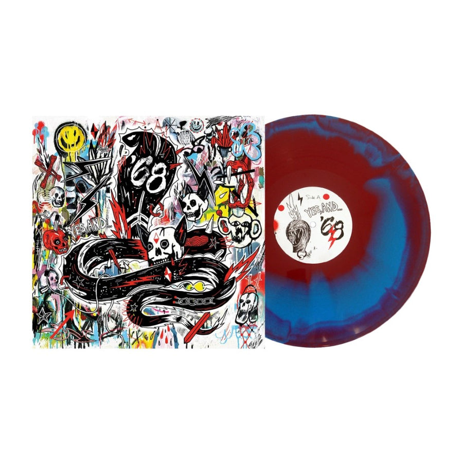 ‘68 - YES, AND... Exclusive Limited Oxblood & Cyan Aside/Bside Color Vinyl LP