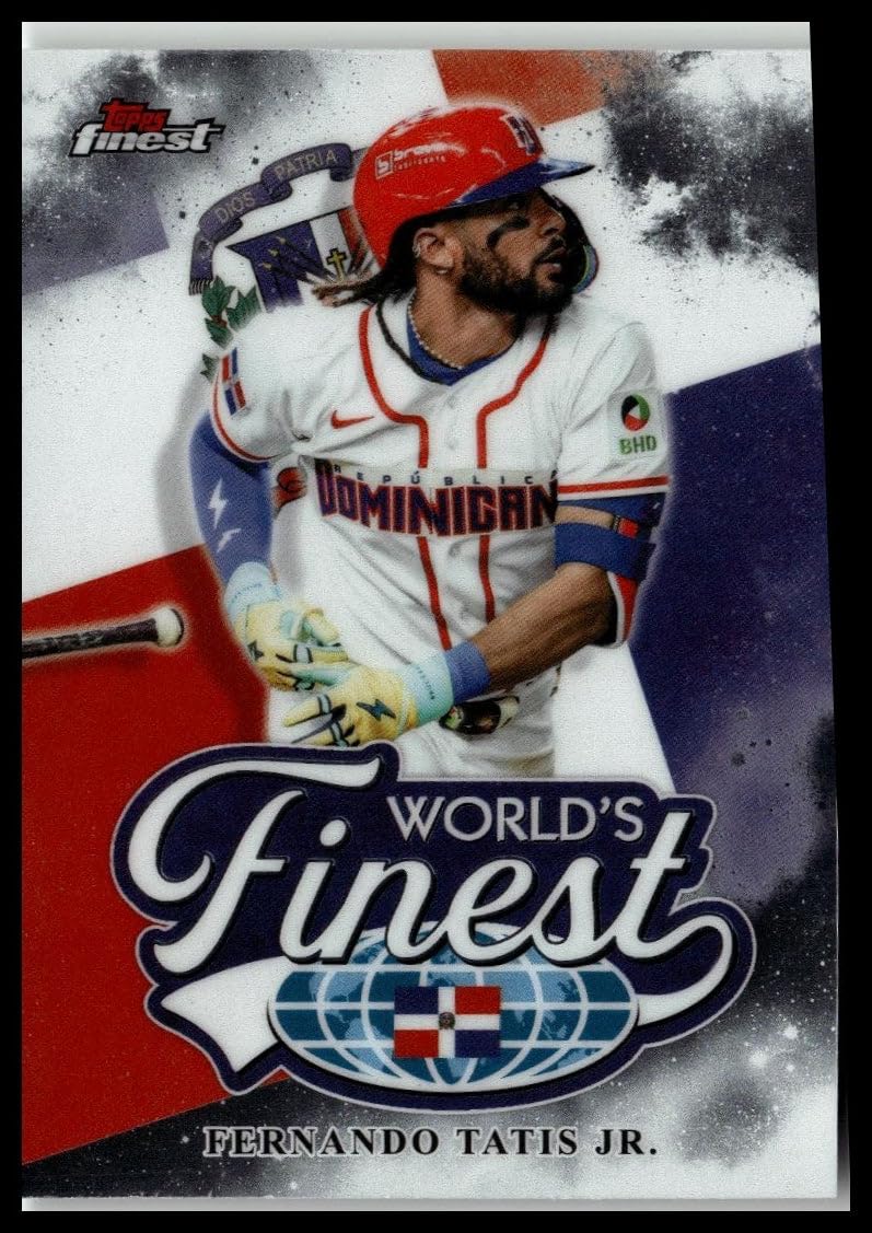 2026 Topps Finest Baseball Fernando Tatis Jr. World Finest #WF-18