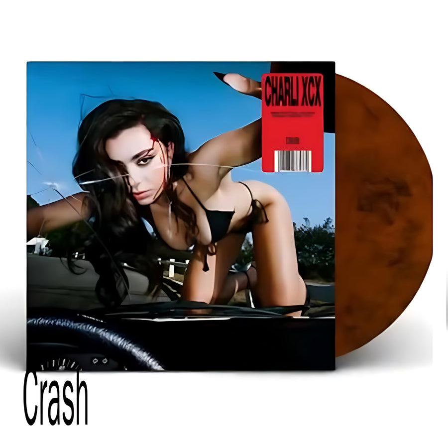 Crash Midnight Burgundy Color Vinyl LP, Charli xcx