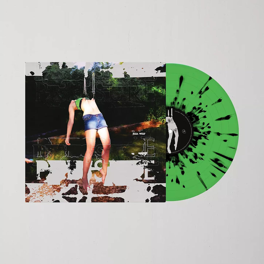 Pressure Emerald Green with Black Splatter Vinyl LP, Julia Wolf – Vinceron