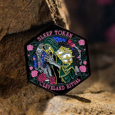Sleep Token Even in Arcadia Ritual Coin, Tour 2025 Collectible, Hexago ...