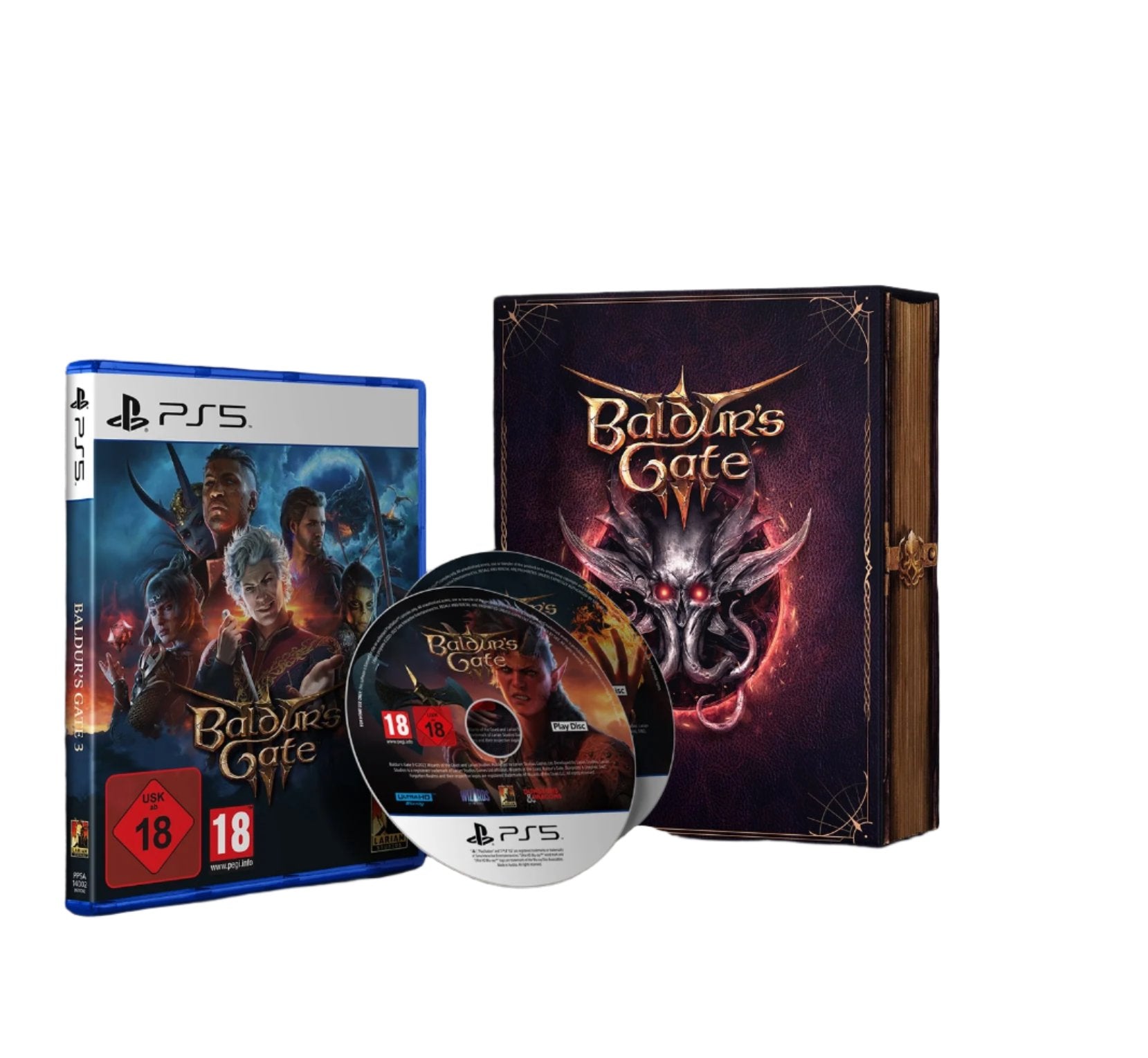 Baldur's Gate 3 - Deluxe Edition Video Game PS5 Edition with