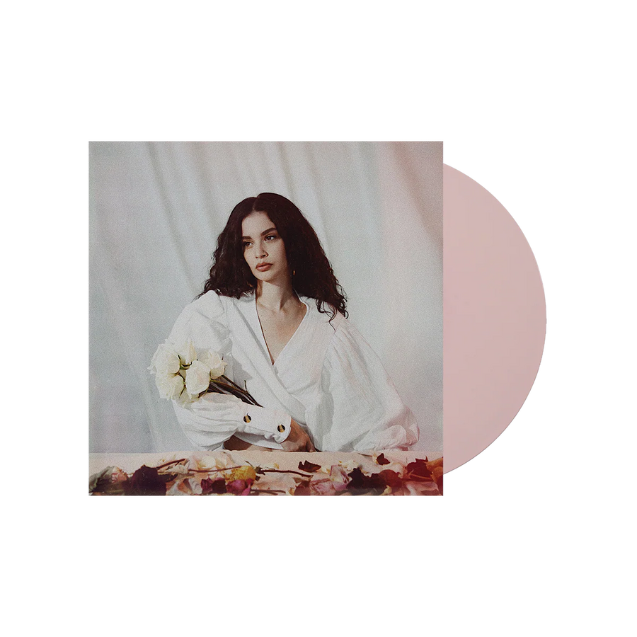 Sabrina Claudio About Time Signed Baby Pink Color Vinyl LP