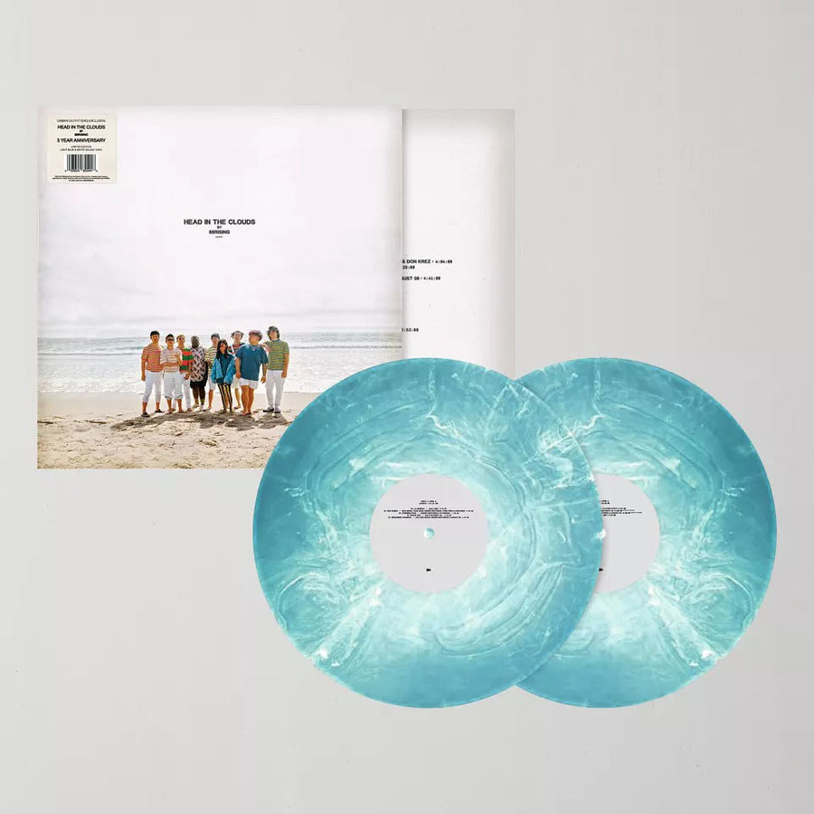88rising - Head In The Clouds Exclusive Galaxy Effect Light Blue Translucent Opaque White Vinyl LP